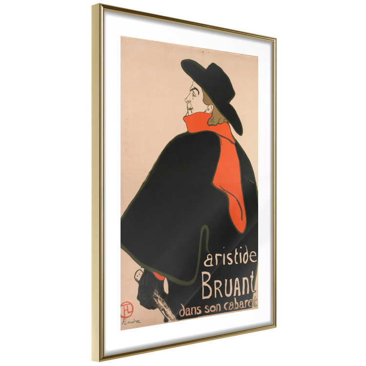Poster Aristide Bruant: In His Cabaret - French text and a man 137834 additionalImage 8