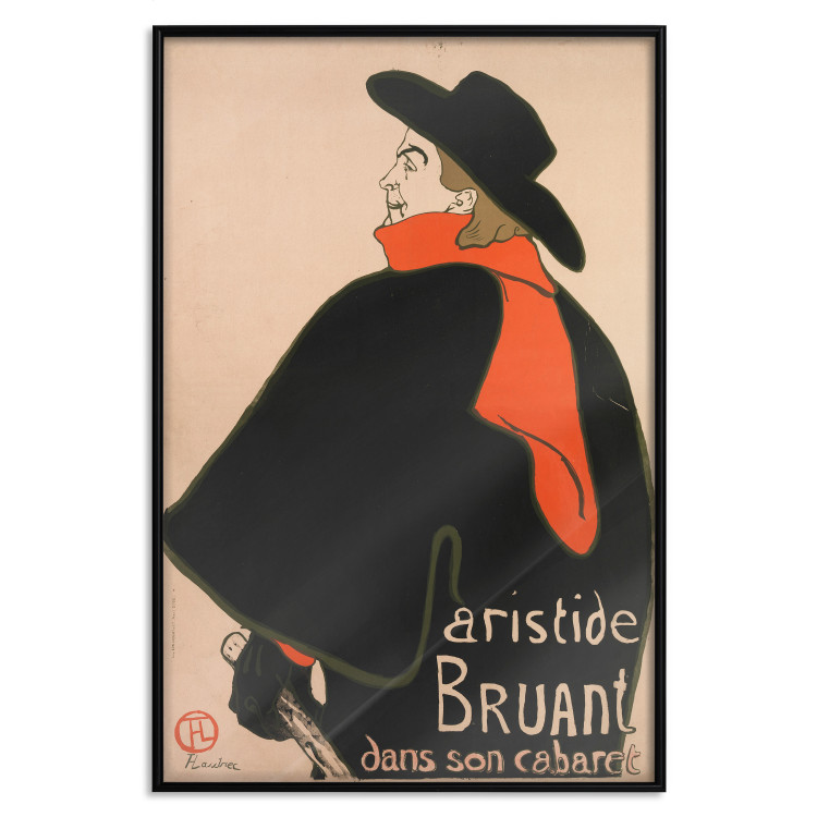 Poster Aristide Bruant: In His Cabaret - French text and a man 137834 additionalImage 10