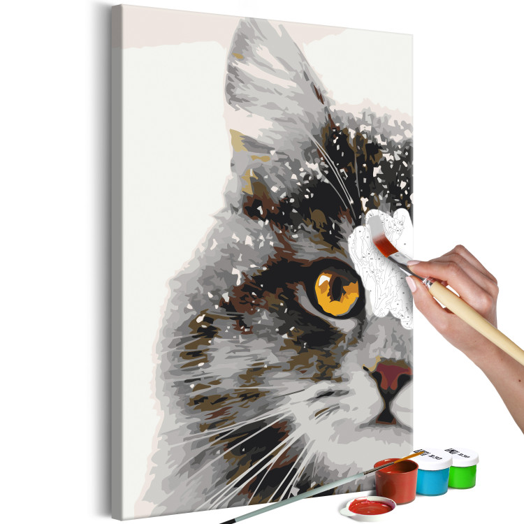 Paint by Number Kit Yellow-Eyed Kitten 138334 additionalImage 4