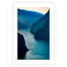 Poster Aurlandsfjord - majestic landscape of a river between towering mountains 138734 additionalThumb 15