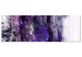 Canvas Print Purple Swirl (1-piece) Narrow - modern abstraction 138834