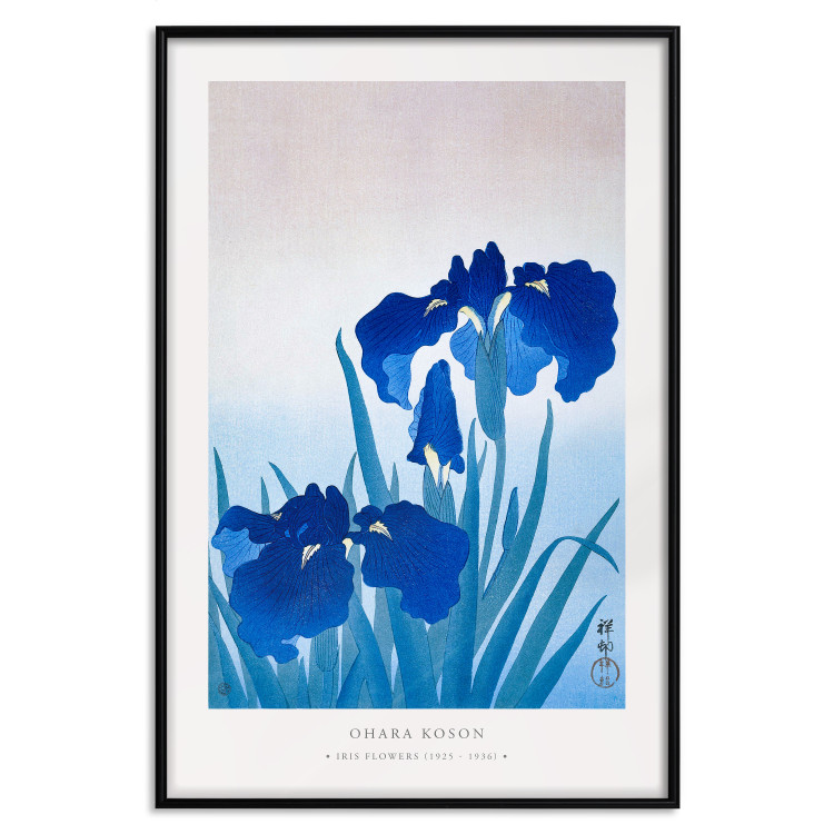 Wall Poster Blue Irises 142834 additionalImage 13