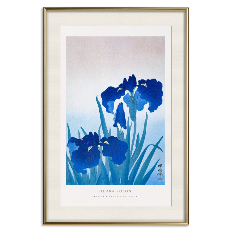 Wall Poster Blue Irises 142834 additionalImage 26