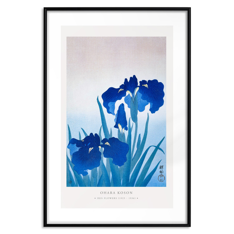Wall Poster Blue Irises 142834 additionalImage 24