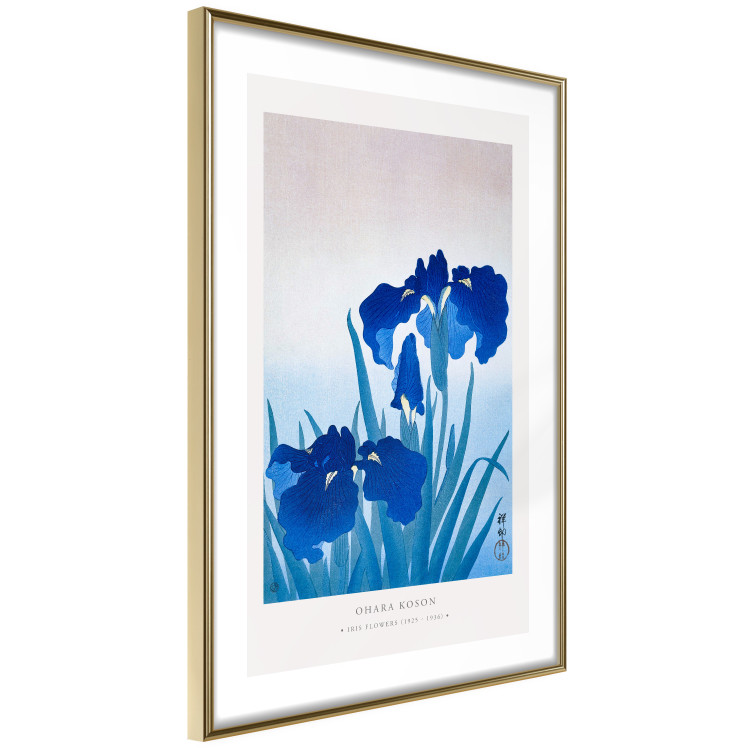 Wall Poster Blue Irises 142834 additionalImage 4