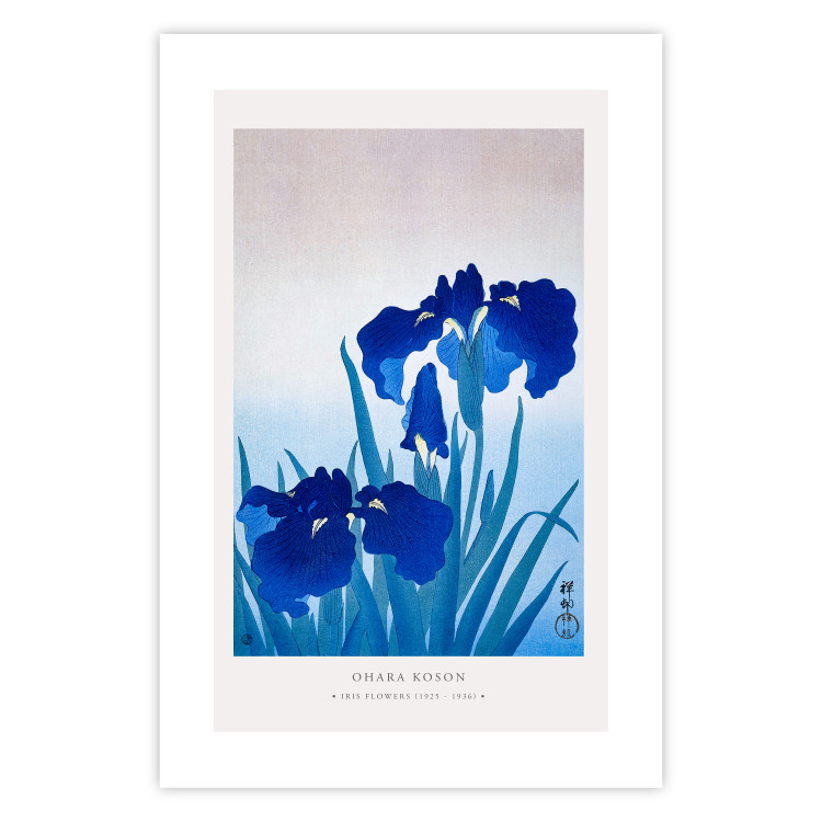 Wall Poster Blue Irises 142834 additionalImage 18