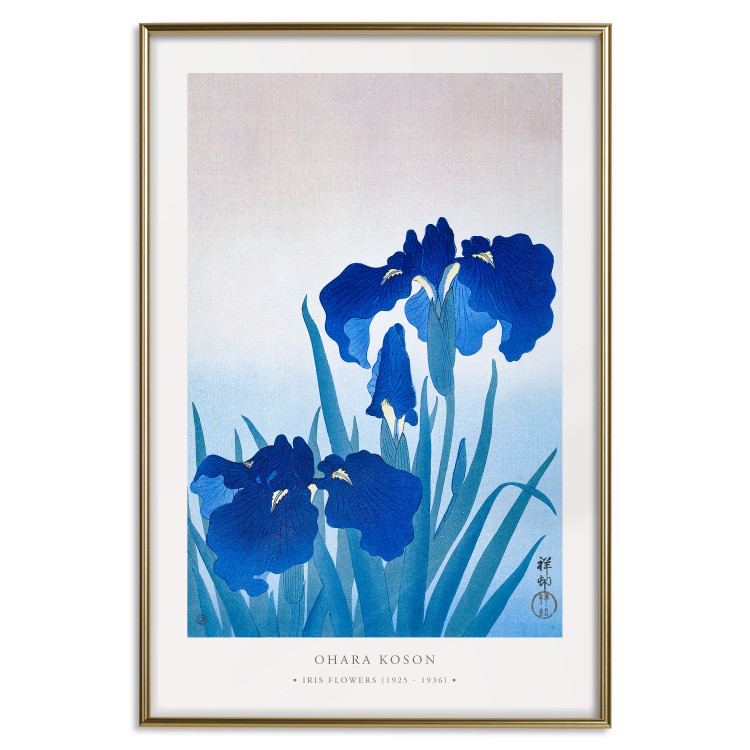 Wall Poster Blue Irises 142834 additionalImage 20