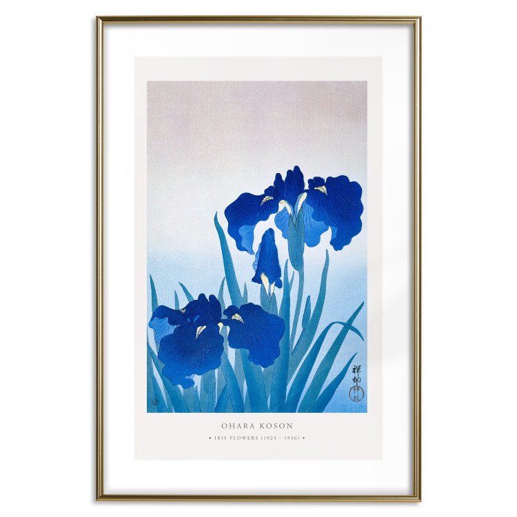 Wall Poster Blue Irises 142834 additionalImage 19