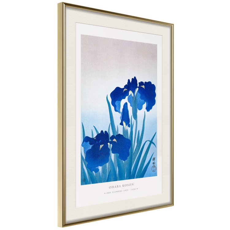 Wall Poster Blue Irises 142834 additionalImage 10