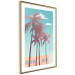 Poster Miami Palm Trees - Holiday View With Blue Sky and White Clouds 144334 additionalThumb 7