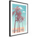 Poster Miami Palm Trees - Holiday View With Blue Sky and White Clouds 144334 additionalThumb 12