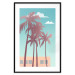 Poster Miami Palm Trees - Holiday View With Blue Sky and White Clouds 144334 additionalThumb 26