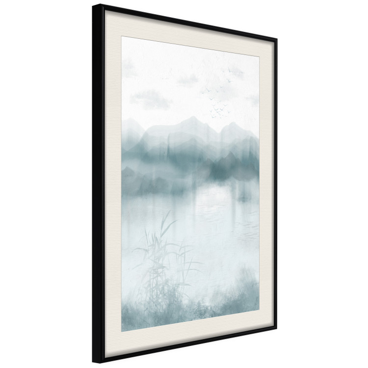 Poster Blue Mountains - Misty Landscape in Soothing Tones 146134 additionalImage 8