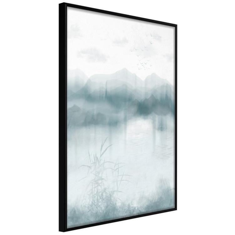 Poster Blue Mountains - Misty Landscape in Soothing Tones 146134 additionalImage 6