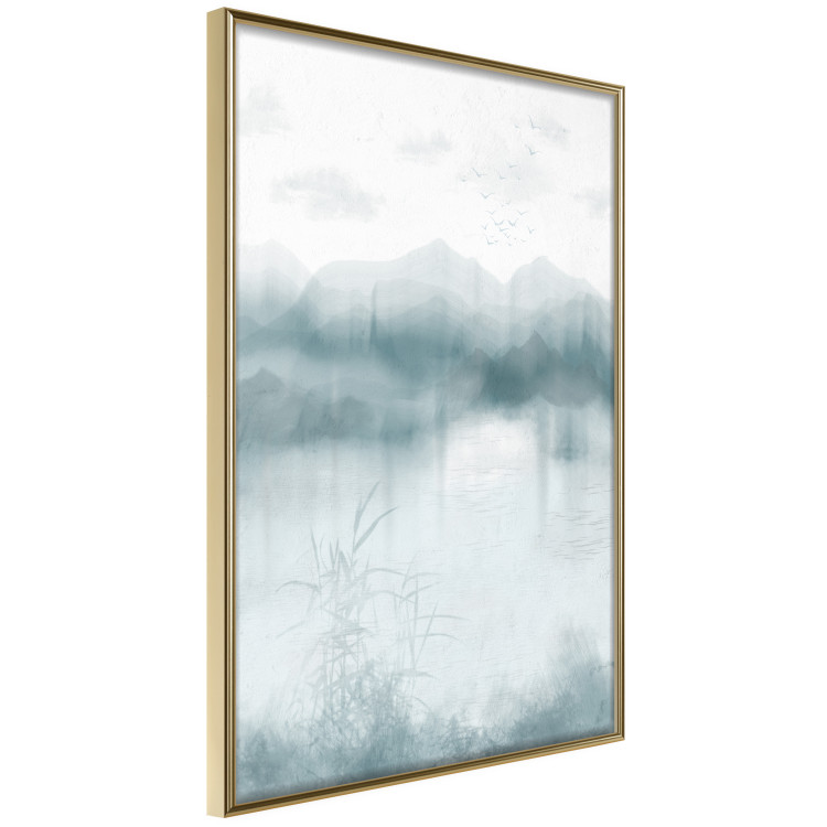 Poster Blue Mountains - Misty Landscape in Soothing Tones 146134 additionalImage 7