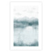Poster Blue Mountains - Misty Landscape in Soothing Tones 146134 additionalThumb 21