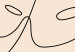 Canvas Print Linear Monstera - Minimalist Leaf on a Beige Background 146334 additionalThumb 4