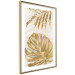 Poster Golden Leaves With an Elegant Monster - Plants With a Festive Atmosphere 148434 additionalThumb 13