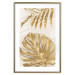 Poster Golden Leaves With an Elegant Monster - Plants With a Festive Atmosphere 148434 additionalThumb 21