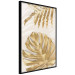 Poster Golden Leaves With an Elegant Monster - Plants With a Festive Atmosphere 148434 additionalThumb 5