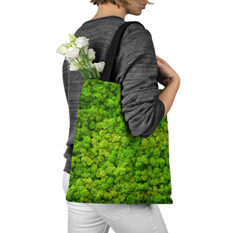 Shopping Bag Forest carpet - a floral composition with rich moss detail 148534 additionalImage 3