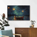 Canvas Starry Night - Impressionistic Landscape With a View of the Sea and Sky 151034 additionalThumb 5