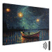 Canvas Starry Night - Impressionistic Landscape With a View of the Sea and Sky 151034 additionalThumb 8