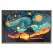 Poster Sunrise - A Vivid Landscape Inspired by the Works of Van Gogh 151134 additionalThumb 18