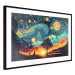 Poster Sunrise - A Vivid Landscape Inspired by the Works of Van Gogh 151134 additionalThumb 7