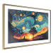 Poster Sunrise - A Vivid Landscape Inspired by the Works of Van Gogh 151134 additionalThumb 3