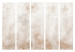 Room Divider Sandy Relaxation - Delicate Beige Palm Leaves II [Room Dividers] 151734 additionalThumb 7