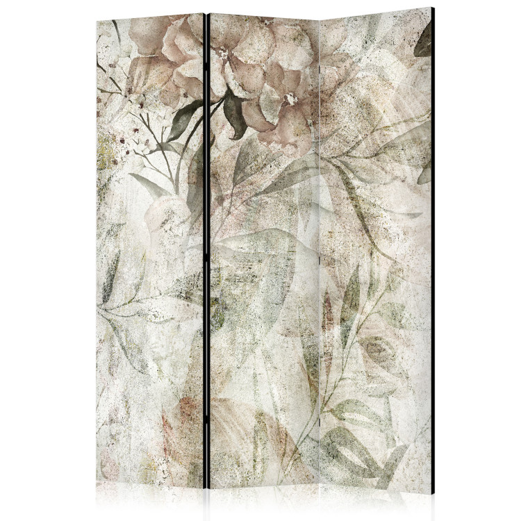 Room Separator Beautiful Background - Flower Motif on Old Surface [Room Dividers] 152034