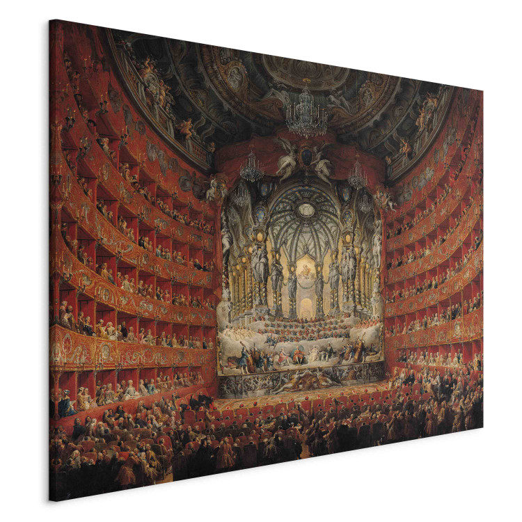 Art Reproduction Concert given by Cardinal de La Rochefoucauld at the Argentina Theatre in Rome, on the Marriage of Louis the Dauphin 153534 additionalImage 2
