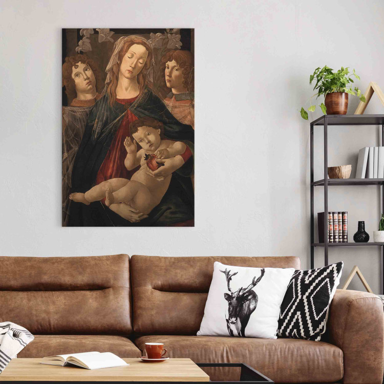 Reproduction Painting Madonna and Child with two angels 154134 additionalImage 5