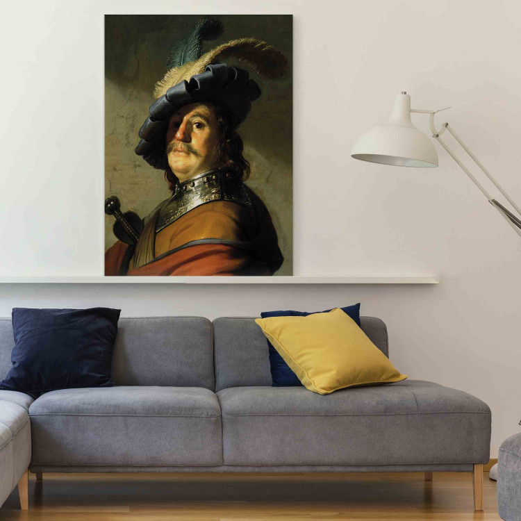 Art Reproduction Soldier with iron collar and feathered hat 154234 additionalImage 5