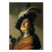 Art Reproduction Soldier with iron collar and feathered hat 154234