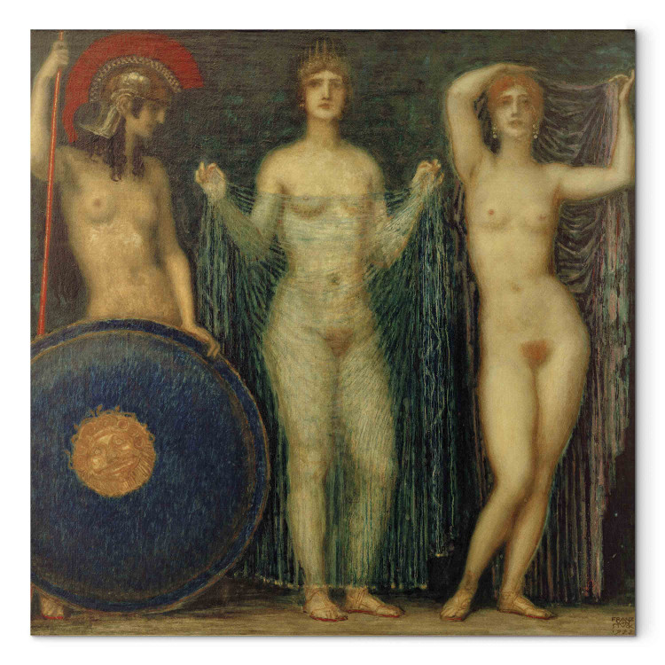 Art Reproduction The Three Goddesses Athena, Hera and Aphrodite 159034 additionalImage 7