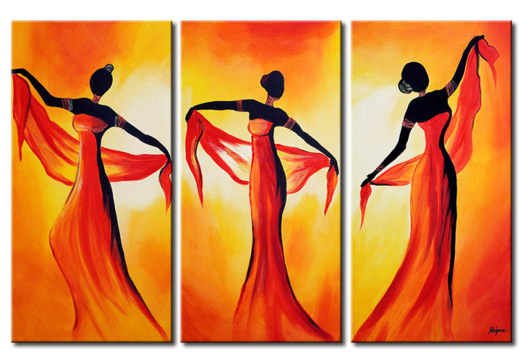 Canvas Art Print Tempting dance 49334