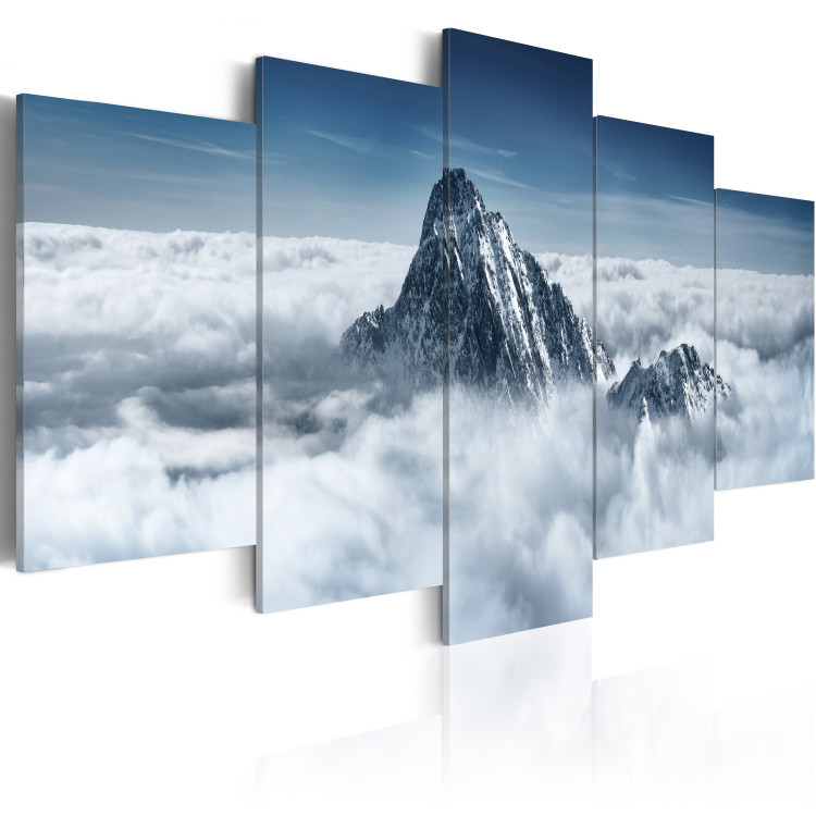 Canvas Print A peak rising above the clouds 49934 additionalImage 2