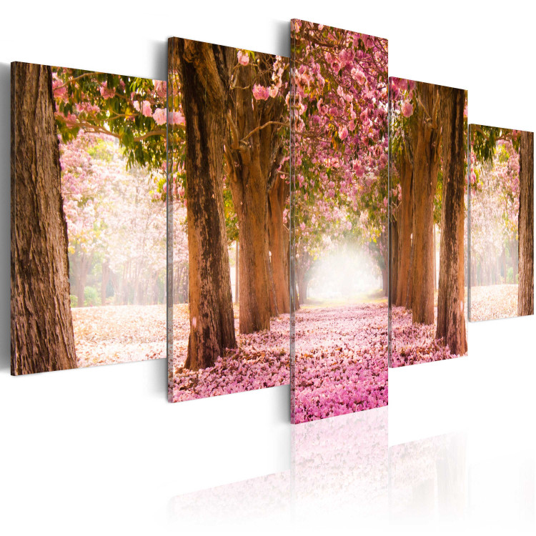 Canvas Art Print Pink alley 50034 additionalImage 2