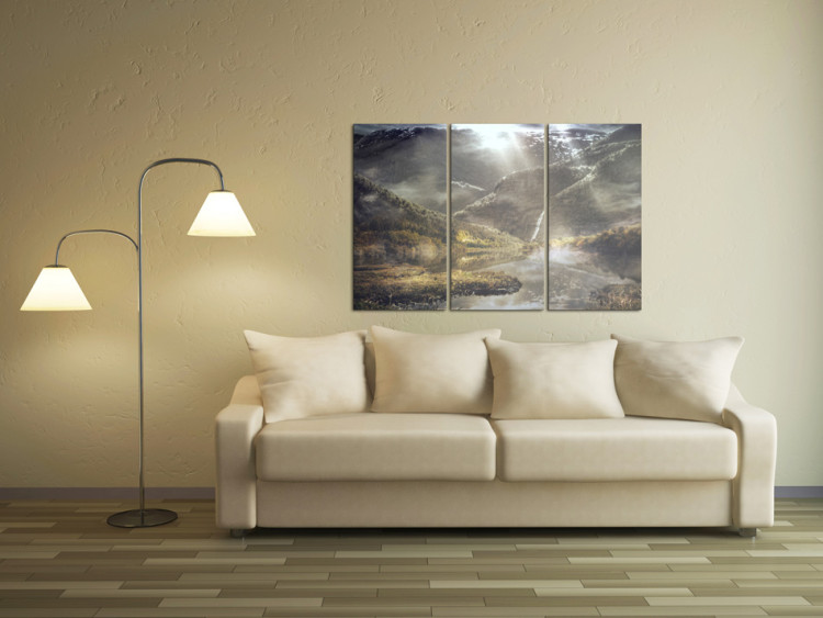 Canvas Print The land of mists - triptych 58734 additionalImage 3