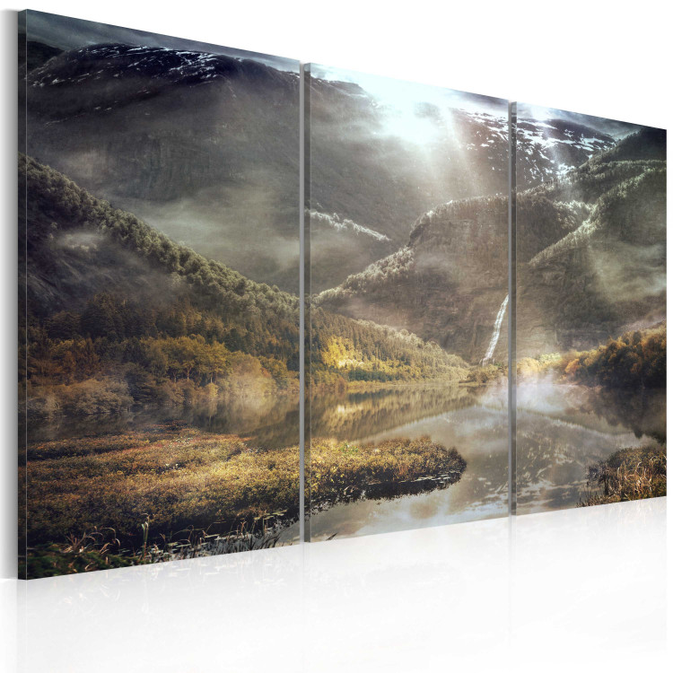 Canvas Print The land of mists - triptych 58734 additionalImage 2