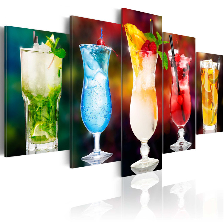 Canvas Art Print Drink with umbrella 59034 additionalImage 2
