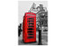 Photo Wallpaper Telephone - black and white urban architecture of London 59934 additionalThumb 1