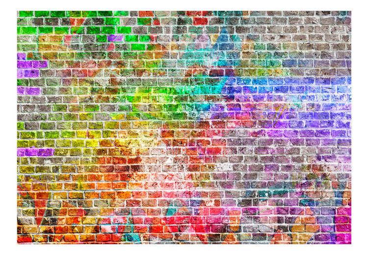 Wall Mural Rainbow Wall 68534 additionalImage 1