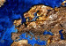 Decorative Pinboard Golden Continents [Cork Map] 92234 additionalThumb 6