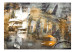 Wall Mural Berlin - collage (orange) 97234 additionalThumb 1