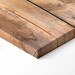 Canvas World Map: Planks (1-piece) - Continents on Wooden Texture 98534 additionalThumb 6