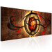 Canvas Print Devil's Eye (1-piece) - Bloody Abstraction on Brown Texture 106244 additionalThumb 2