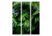 Folding Screen Rainforests - landscape of tropical monstera leaves against a jungle backdrop 114044 additionalThumb 3